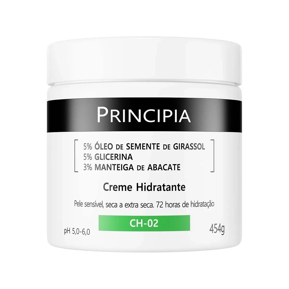 Creme Hidratante Corporal Principia Skincare Girassol e Abacate 454g