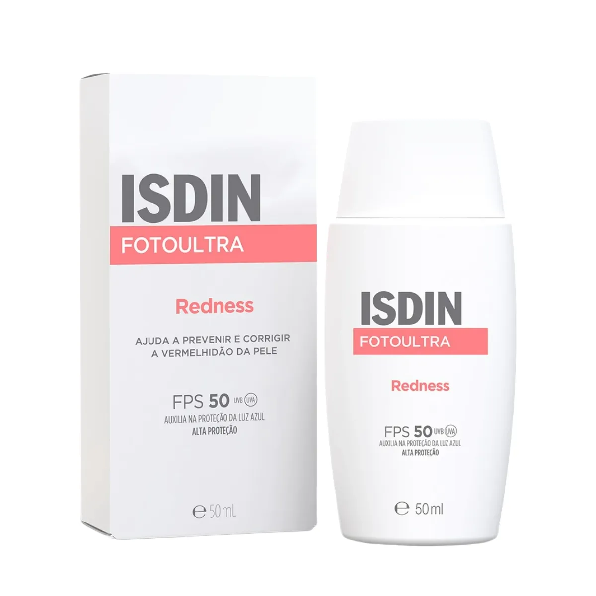 Protetor Solar Facial Isdin FotoUltra Redness FPS 50