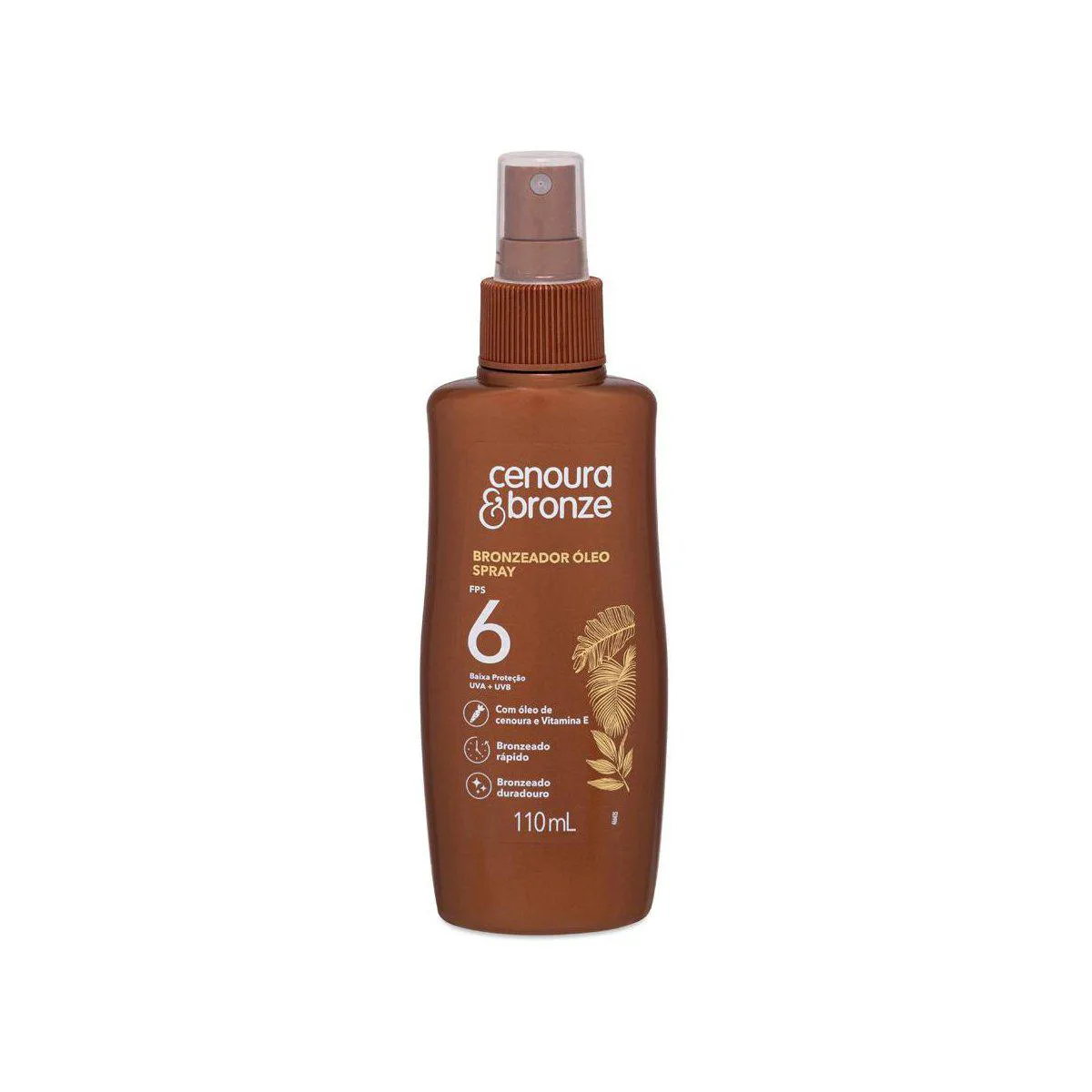 Óleo Bronzeador Cenoura & Bronze FPS 6