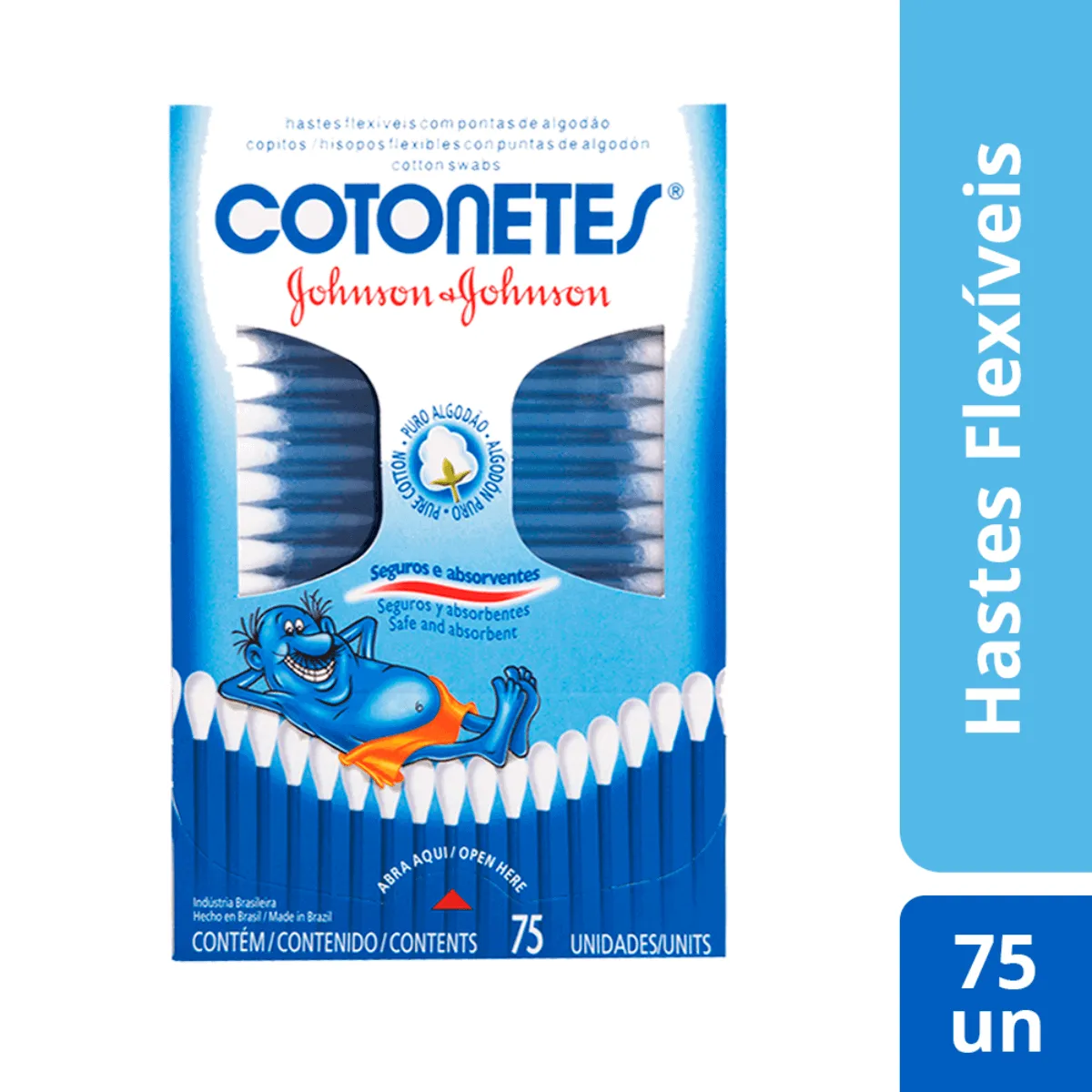 Hastes Flexíveis Cotonetes