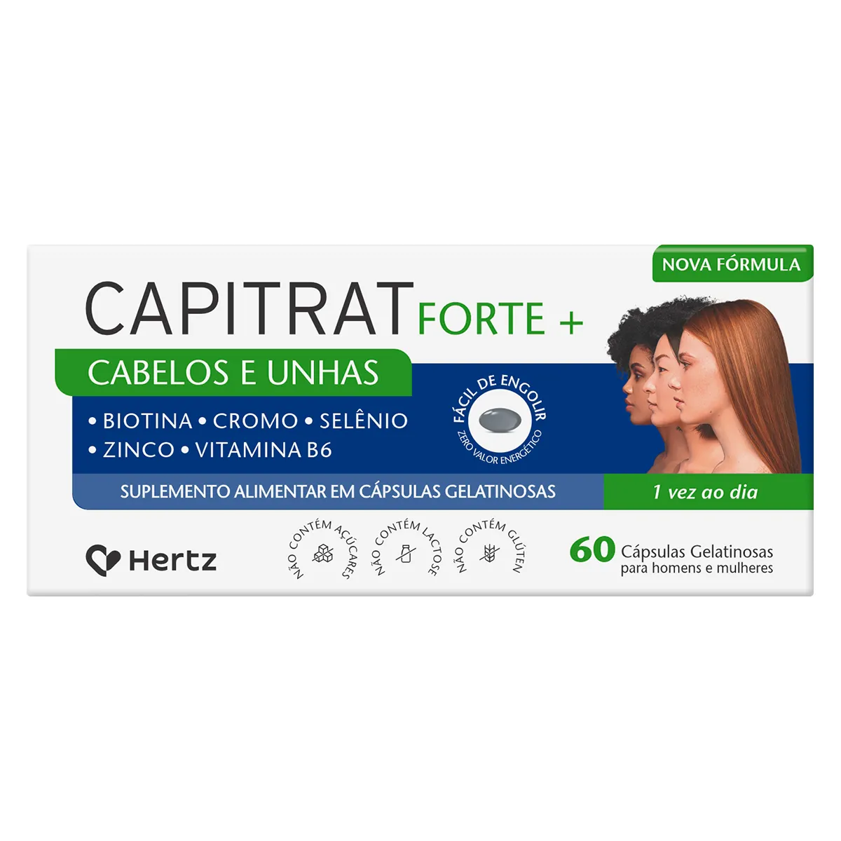 Suplemento Alimentar Cabelos e Unhas