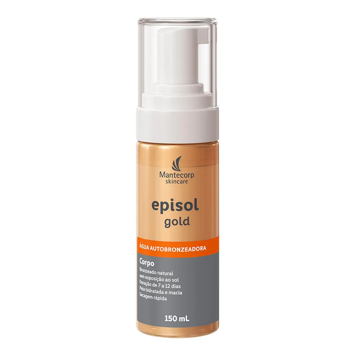 Água Autobronzeadora Corporal Episol Gold
