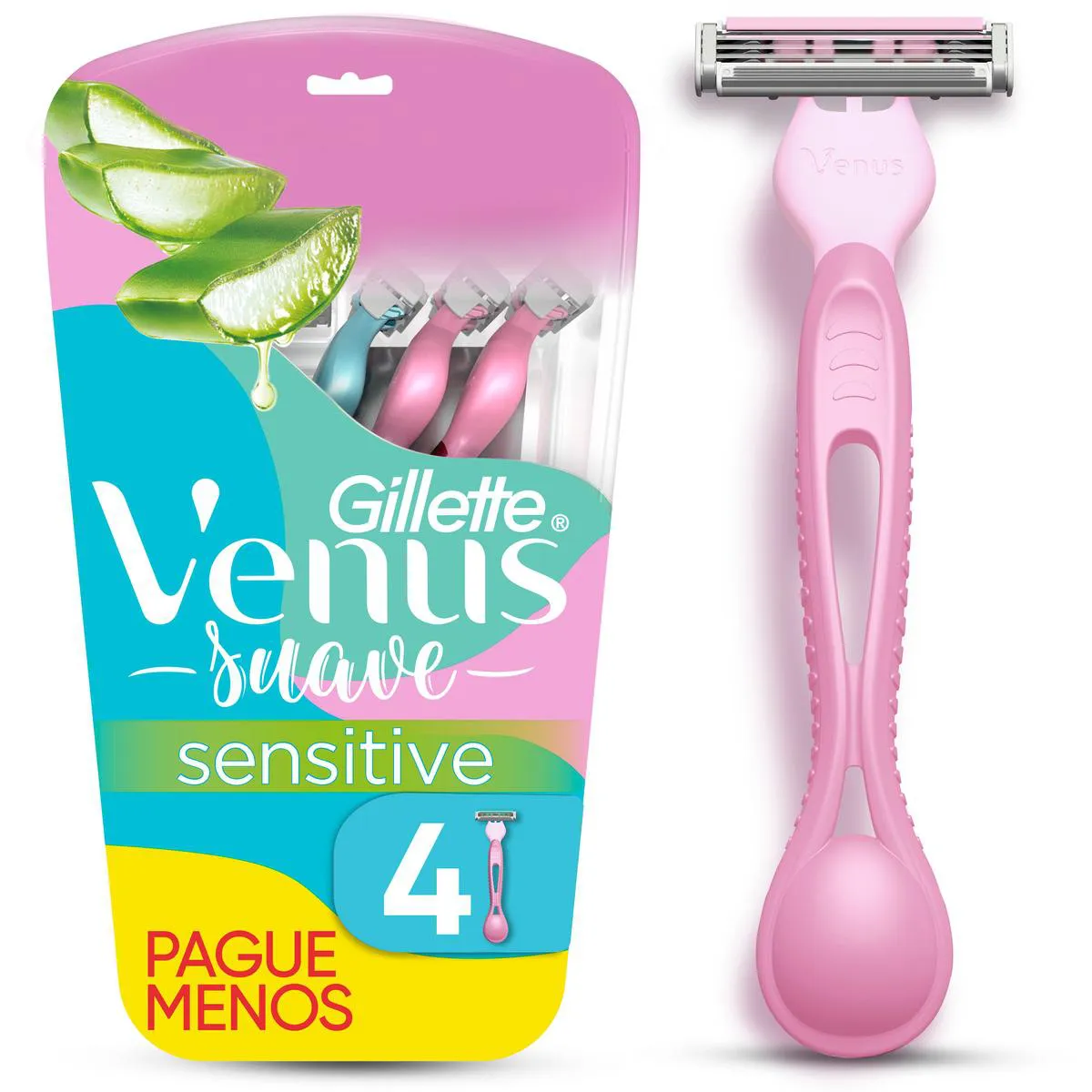 Aparelho de Depilar Venus Suave Sensitive