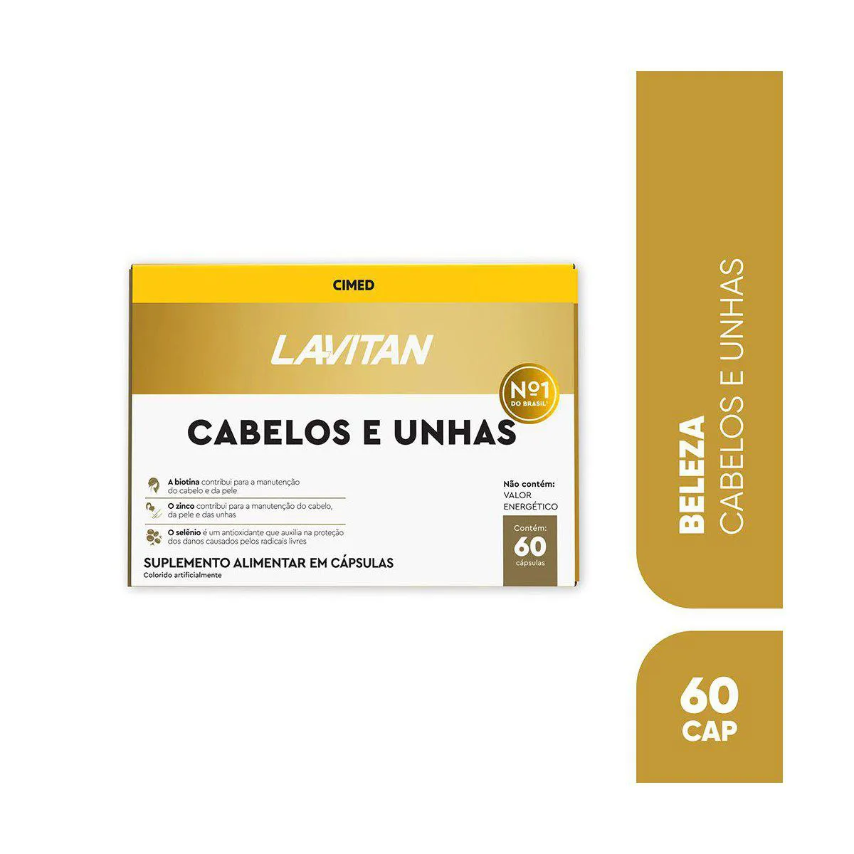 Polivitamínico Cabelos e Unhas