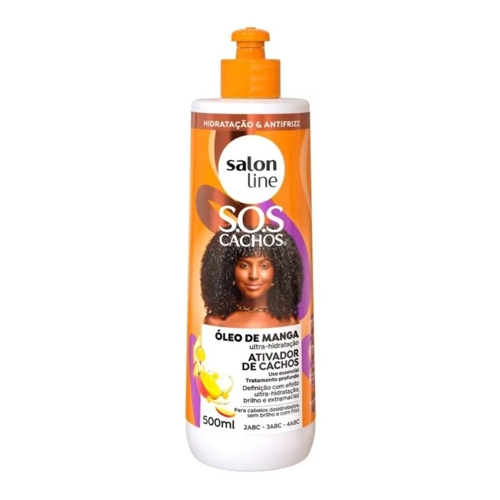 Salon Line SOS Cachos Óleo de Manga Ativador de Cachos - 500ml