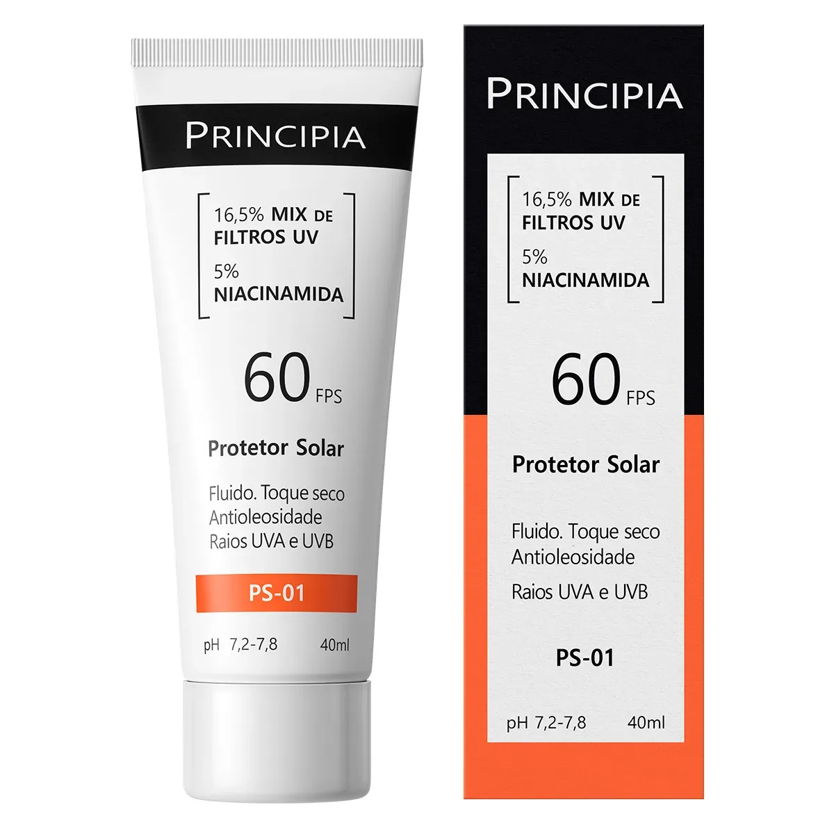 Protetor Solar Principia Skincare PS-01 FPS 60