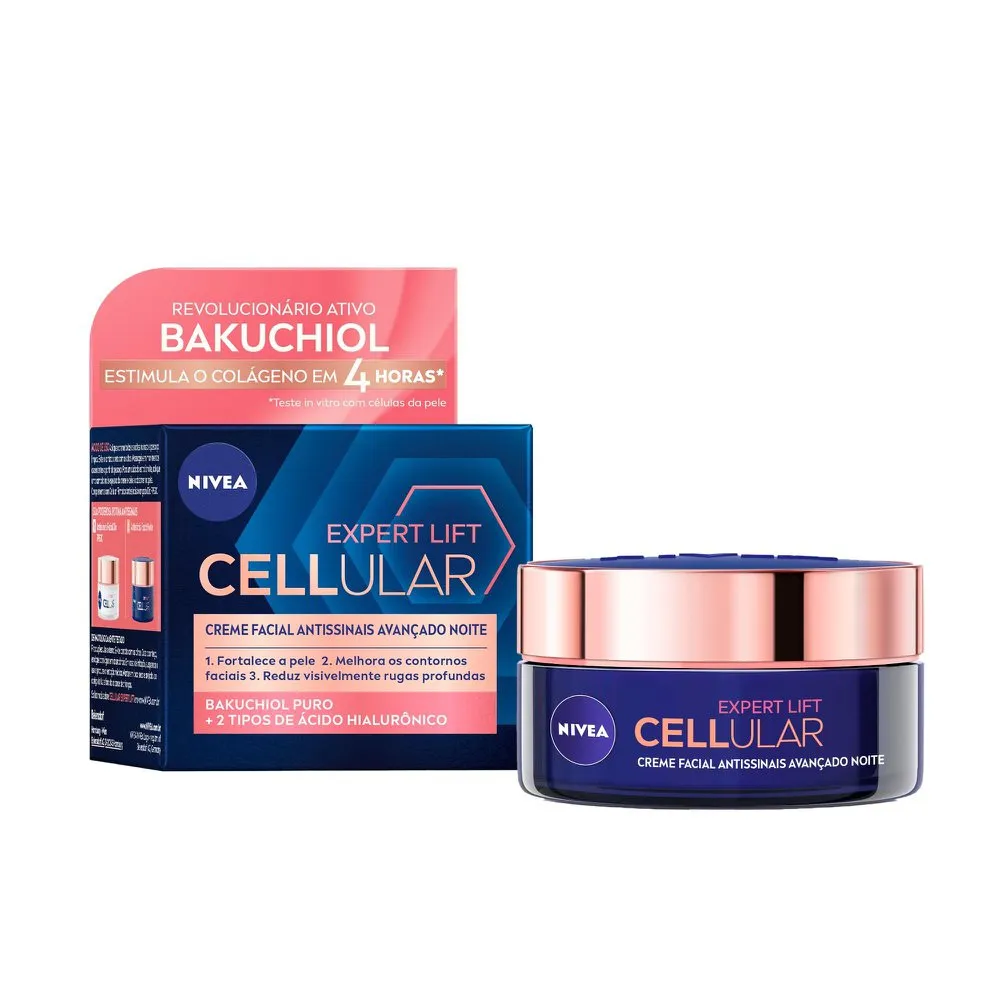 Creme Facial Nivea Cellular Expert Lift Avançado Antissinais Noite 50ml